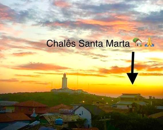 Вилла Chales Santa Marta Фарол-де-Санта-Марта Экстерьер фото